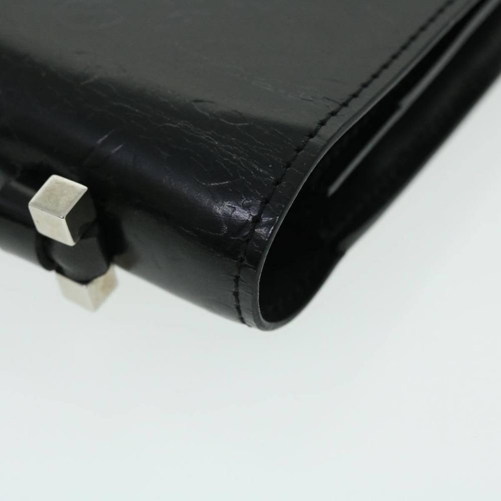 LOUIS VUITTON Monogram Mini Glace Anushka GM Hand Bag Black M92229 Auth bs7711 - Picture 8 of 16